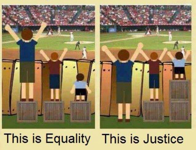 equality vs justice