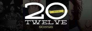 best songs of 2012