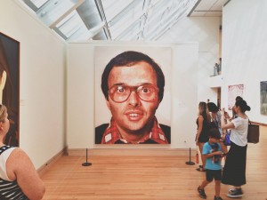 new york city chuck close the met