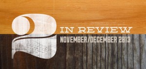 two in review: november/december 2013