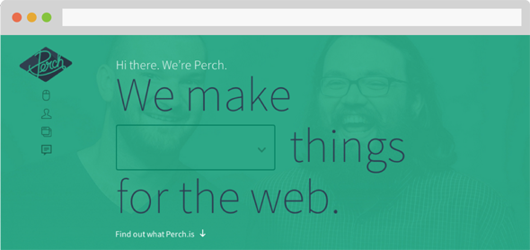 perch web design and development